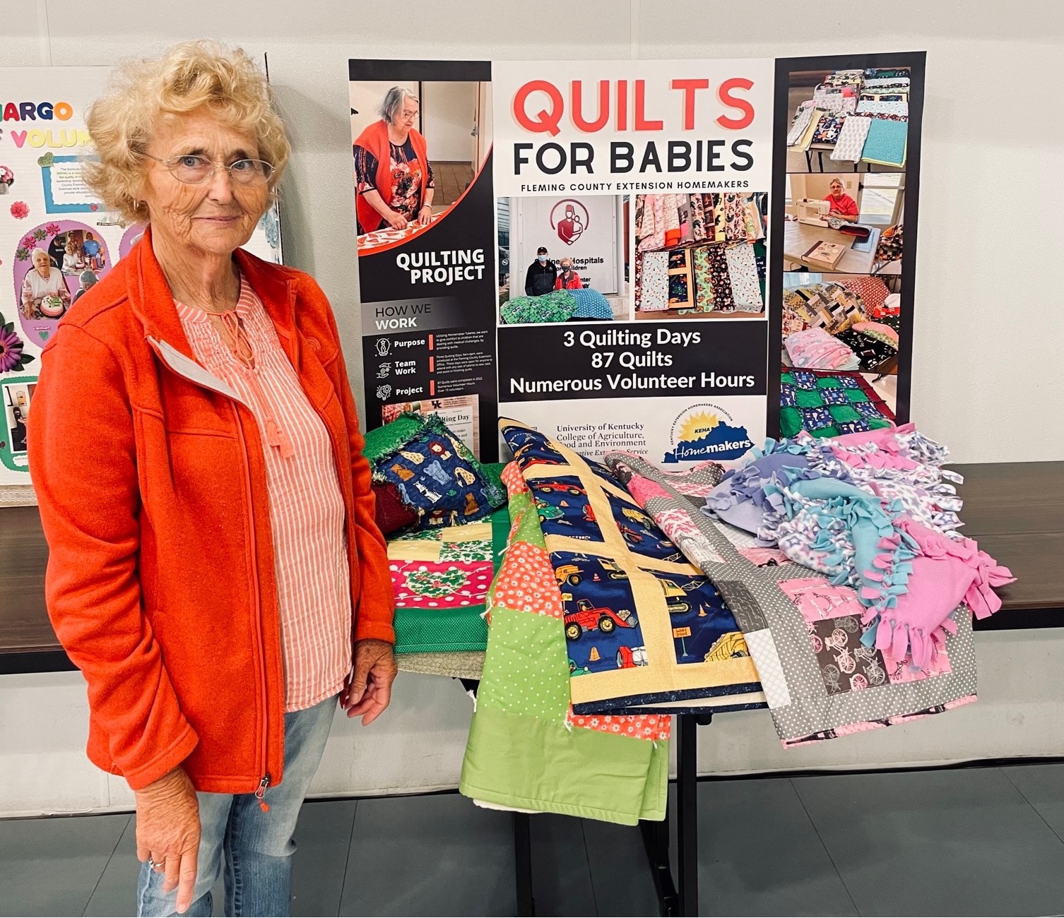 Baby Quilts Program presented at KEHA Annual Meeting 2022