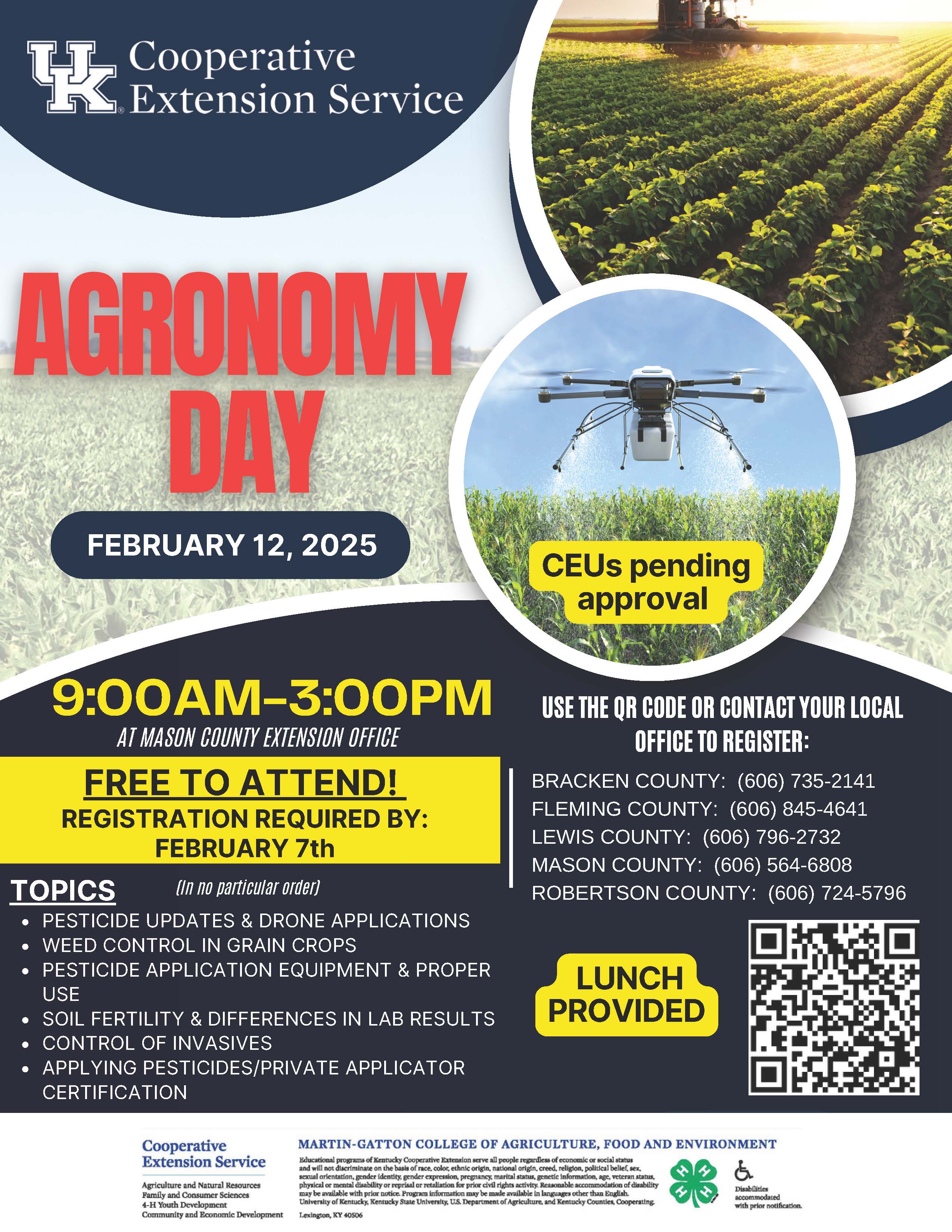 Agronomy Day Flyer 2025