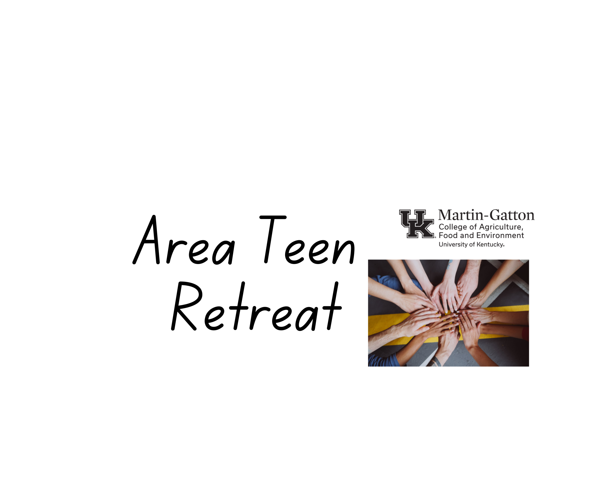 4-h Area Teen Retreat 2025 webpage