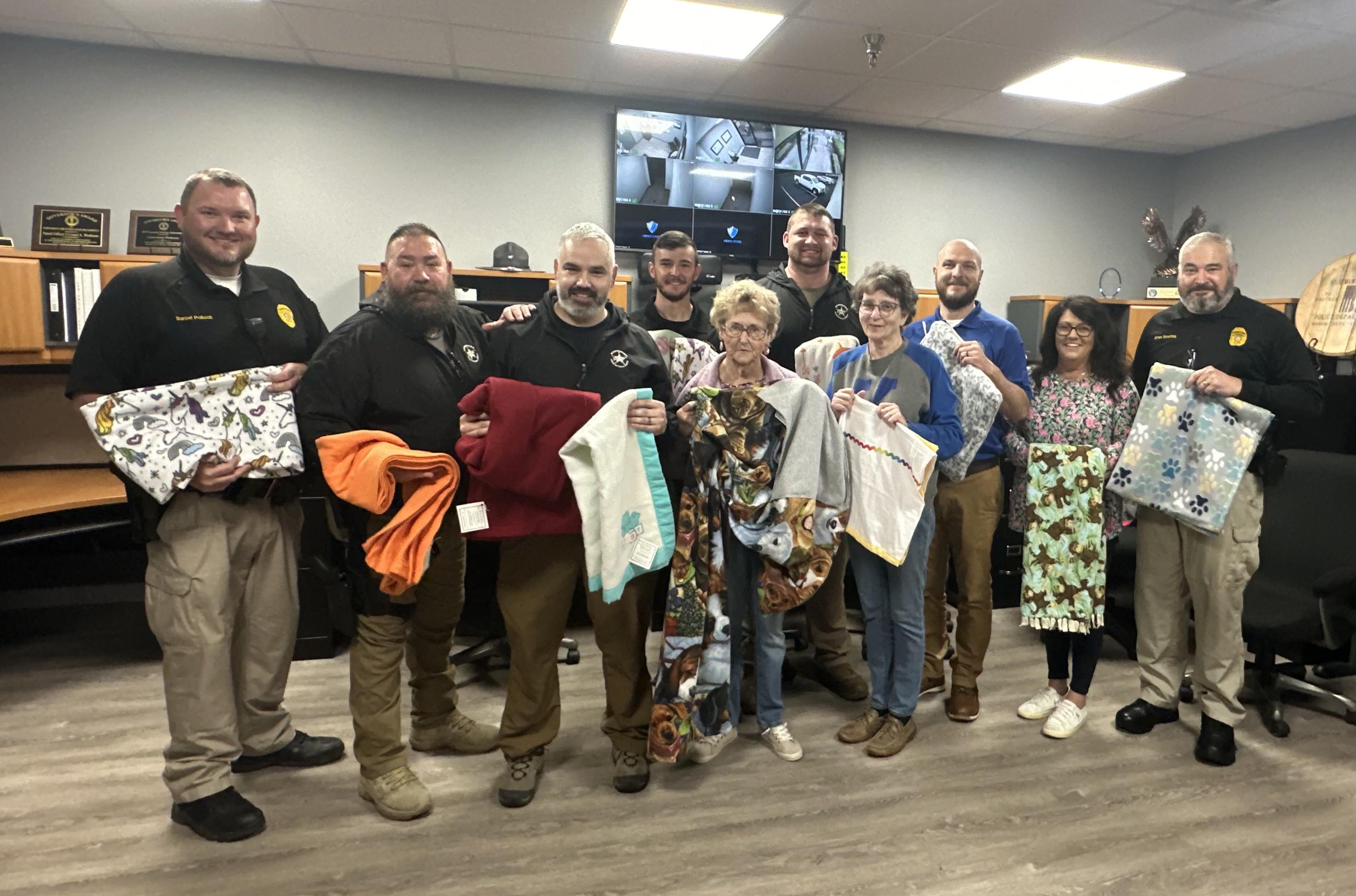 Baby Quilts donated to Sheriffs Dept. 031524  photo