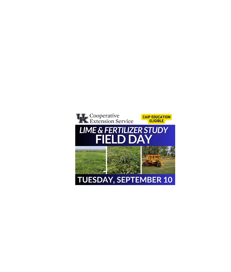 Area Lime & Fertilizer Study Flied Day 2024 - Sept10th