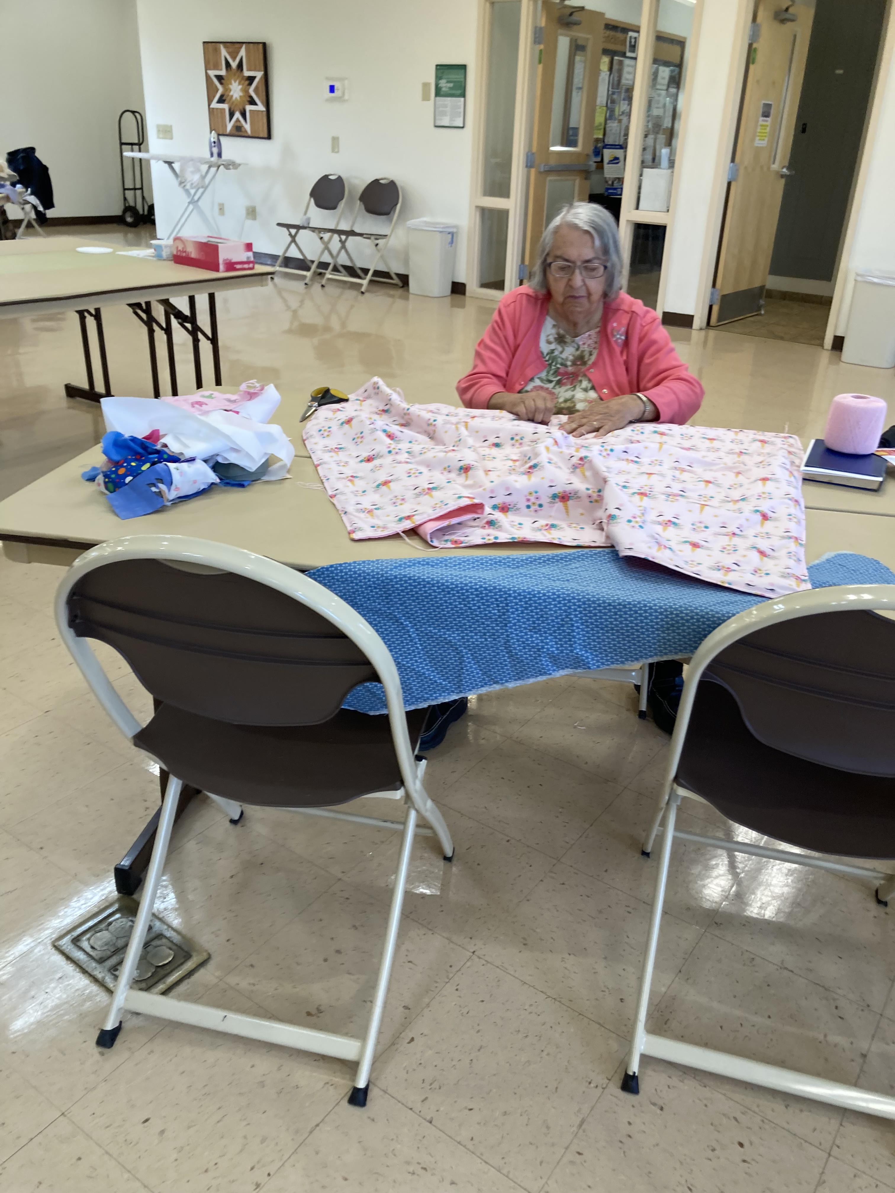 Baby Quilt Making Day photo