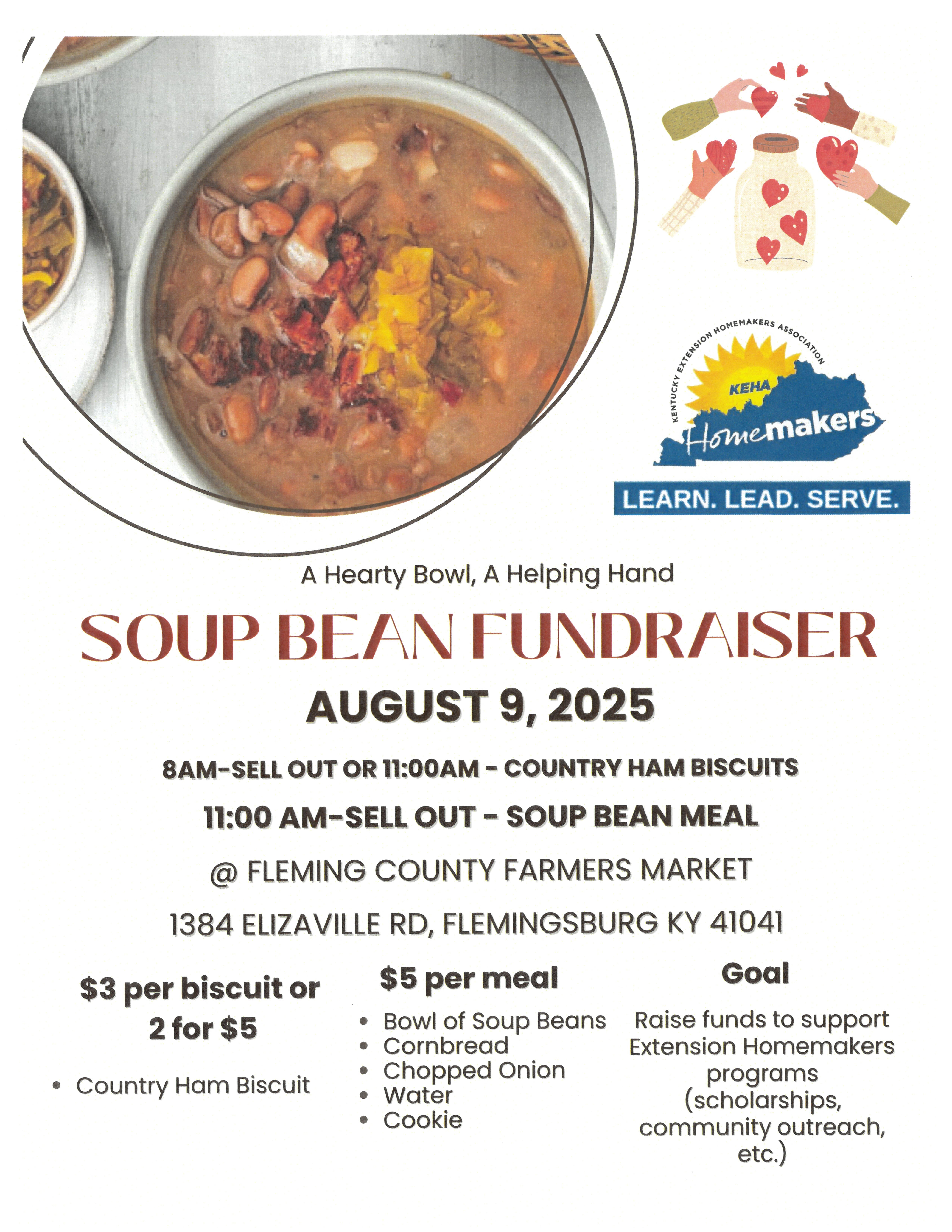 Soup Bean Fundraiser