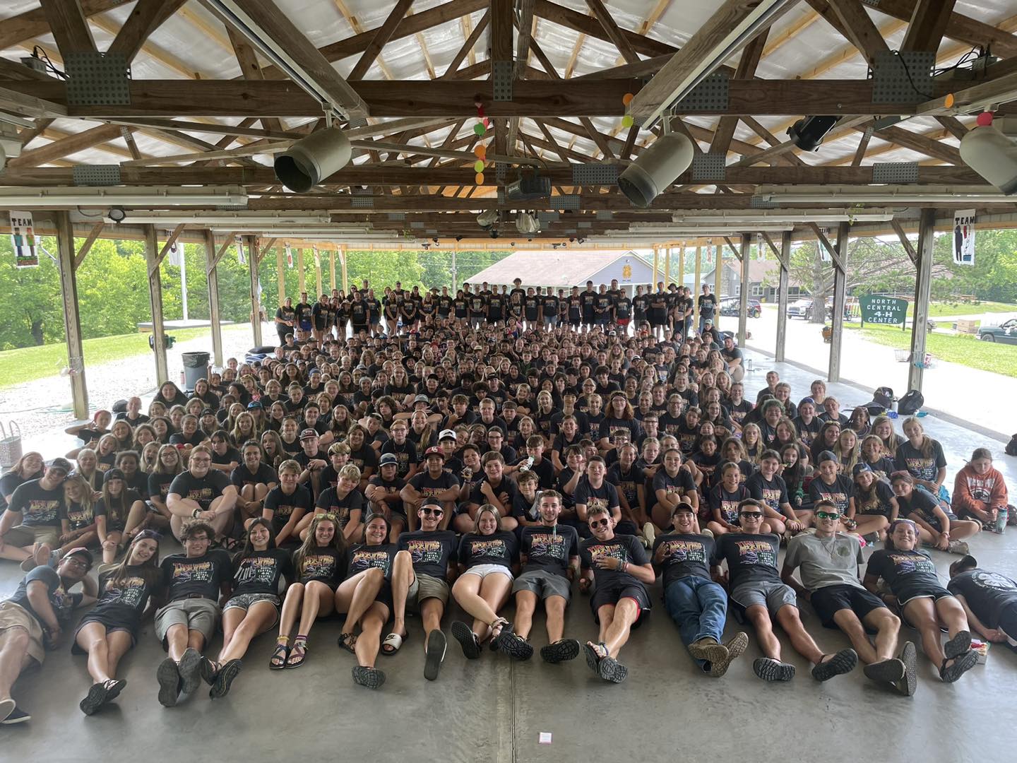 4-H Camp photo of Fleming County Campers 2023