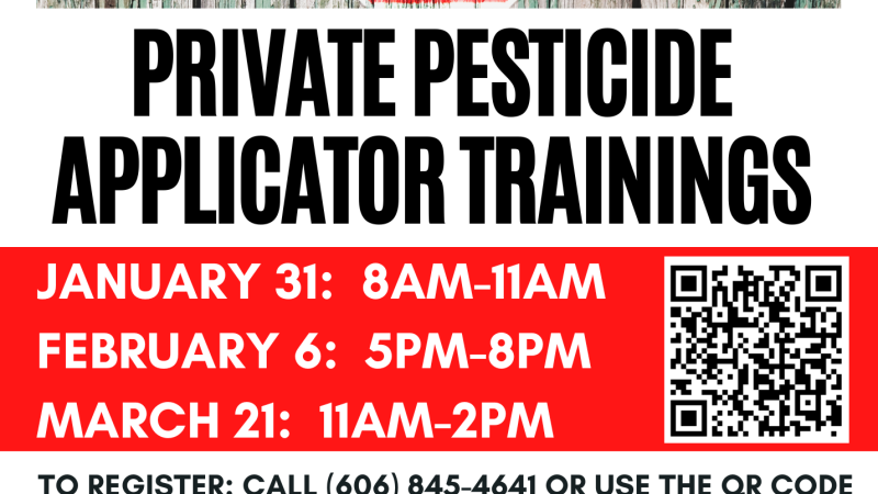 Private Pesticide Applicator Training 2025 photo